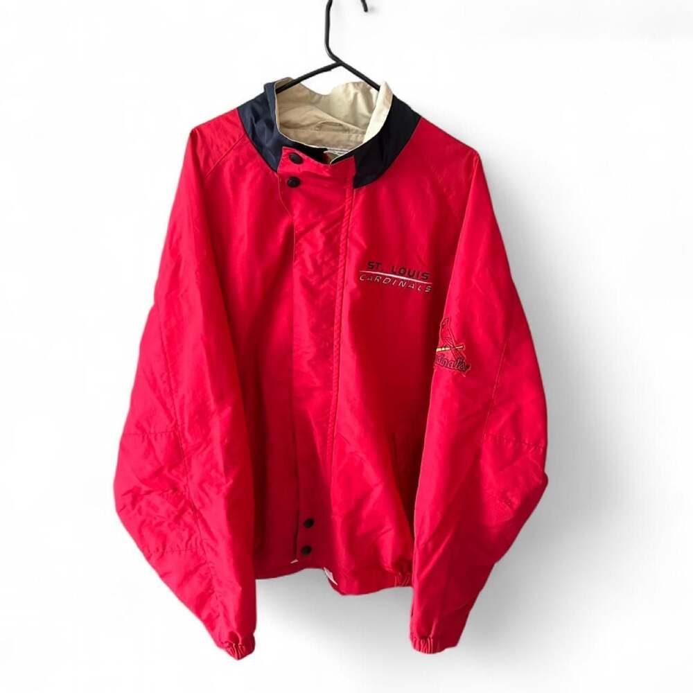 Vintage 90s Mirage St. Louis Cardinals MLB Nylon Jacket XXL